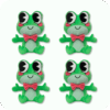 Ribbit Plush 4PCS